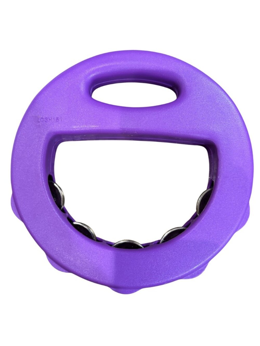 Little Tikes Tambourine Musical Instrument Hand Grip Purple Band Toy Vintage 90s - Picture 2 of 10
